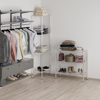 Regal Altair 14" Deep x 36" Wide x 34" Height Wire Shelving Kit | 3-Tier | NSF - Image 7