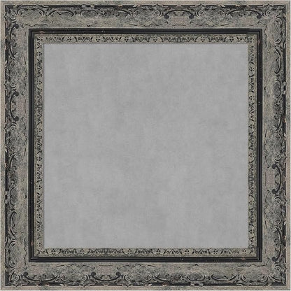 Amanti Art Black Framed Magnetic Board 16x16 X-Small Vision Board by AmantiArt