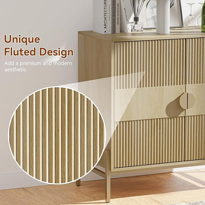 HOCAT 30.7" Accent Cabinet, Modern Buffet Cabinet - Image 6