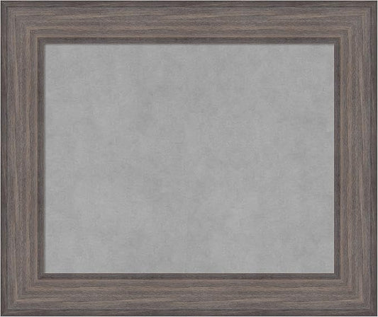 Amanti Art Grey Framed Magnetic Board 21x25 Small Vision Board by AmantiArt