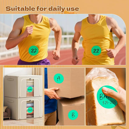 3 Inch Round Color Coding Labels - Image 7