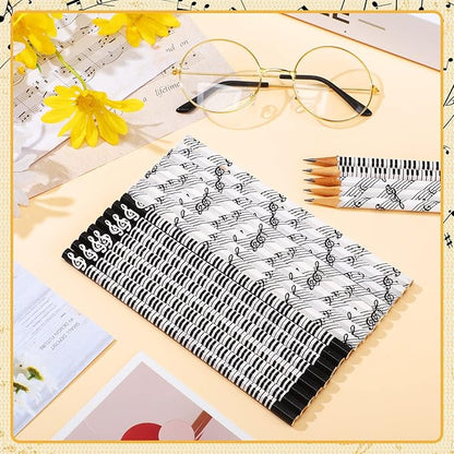 TaoBary 200 Pieces Music Pencils Bulk Music Classroom Supplies Piano Note - Image 7