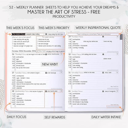 Law of Attraction Planner 2026 Deluxe - Image 4