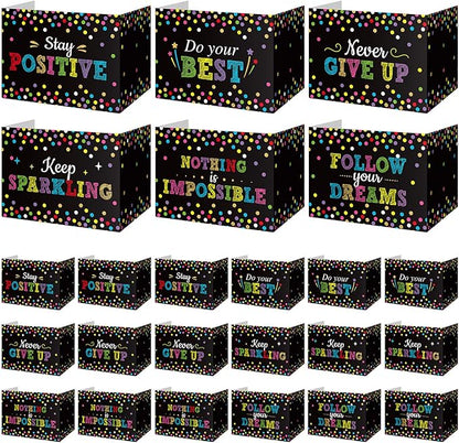 Honoson 24 Pcs Bulk Inspirational Privacy Folders by Honoson