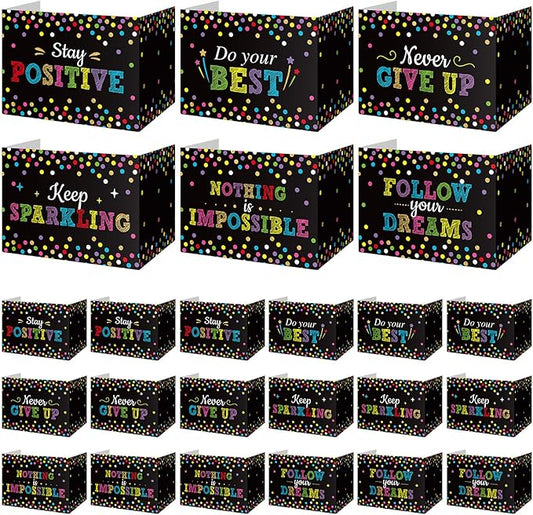 Honoson 24 Pcs Bulk Inspirational Privacy Folders by Honoson