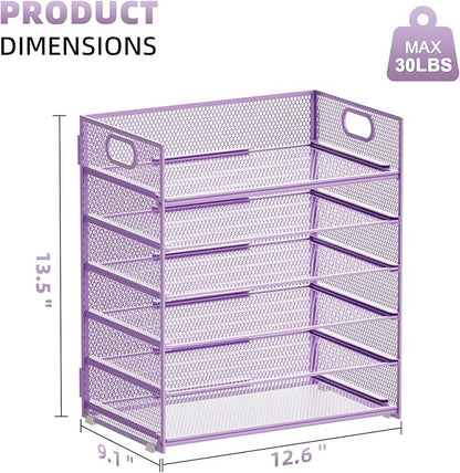 Marbrasse 2 Pack Desk Organizer - Image 5