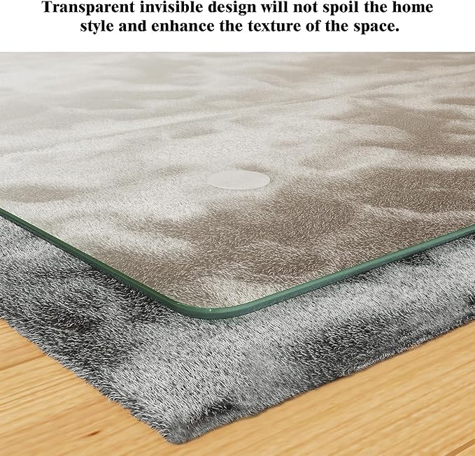 Koonmi Tempered Glass Chair Mat - Image 3