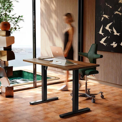 HUANUO 55 x 28 inch Electric Standing Desk Adjustable Height, 4 Memory Height - Image 2