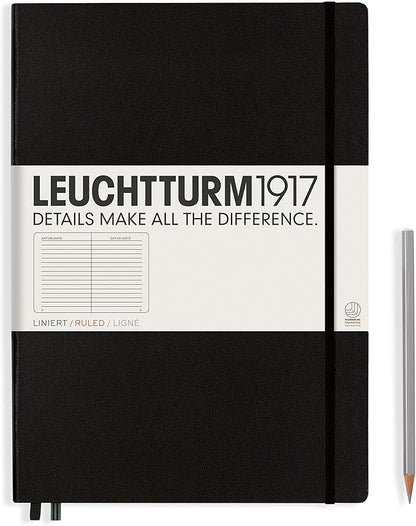 LEUCHTTURM1917 - Notebook Hardcover Master Classic A4+ - 235 Numbered Pages by LEUCHTTURM1917