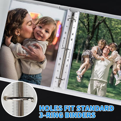 Sheet Protectors 400 Page, Page Protector 8.5" x 11" ，Upgraded Clear Plastic - Image 5