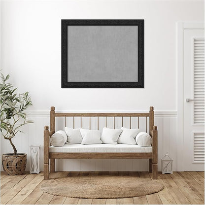 Amanti Art Black Framed Magnetic Board 39x47 X-Large Vision Board - Image 5