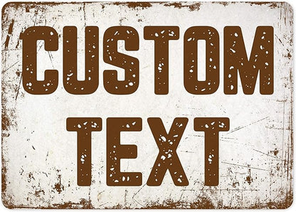 Custom Sign, Custom Street Sign, 11 Font Colors, 13 Font Styles, 4 Hole Options by MySignCenter