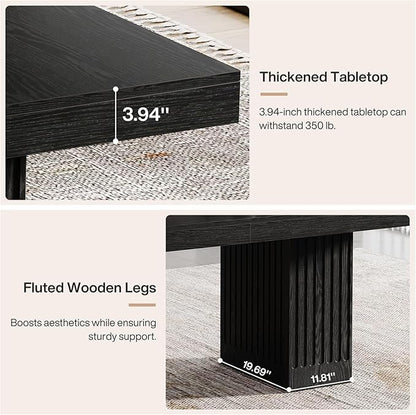 Tribesigns 63 Inch Executive Desk, Modern Office Computer Desk - Image 7