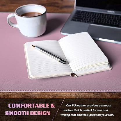 K KNODEL Desk Mat, Dual-Sided Office Desk Pad, Waterproof Desk Mat - Image 5