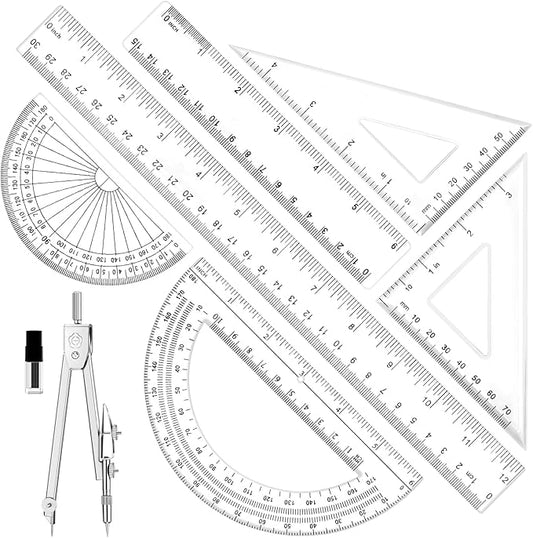 Geometry Set - 7Pcs Geometry Kit by Unknown
