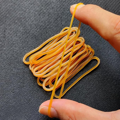600pcs Elastic Rubber Bands Ties Home Office Students School Stationery - Image 6