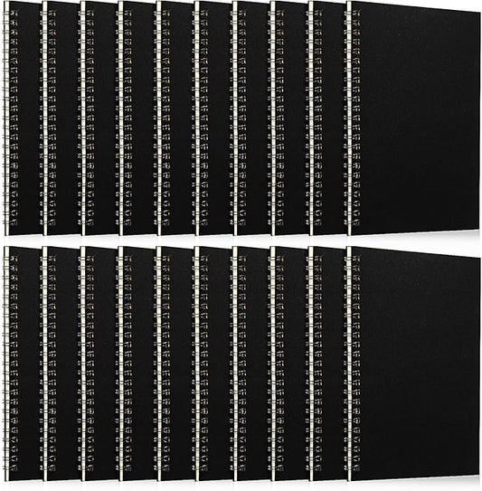 Eersida 20 Pack A5 Spiral Notebook College Ruled Spiral Notebook Bulk 5.5 x 8.3 by Eersida