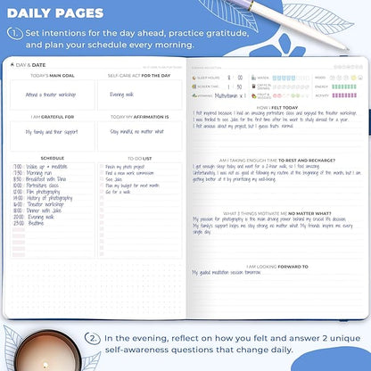 Clever Fox Self-Care Journal – Wellness & Daily Reflection Notebook – Mental - Image 4