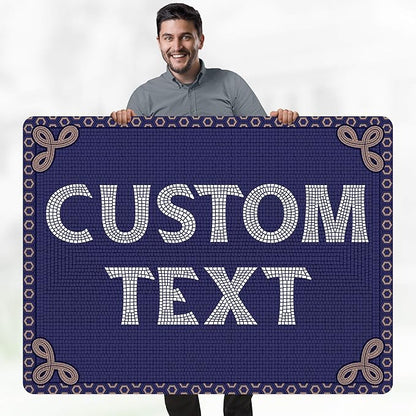 Custom Sign, Custom Street Sign, 11 Font Colors, 13 Font Styles, 4 Hole Options - Image 2