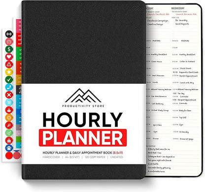 Hourly Planner & Appointment Book by PRODUCTIVITYSTORE