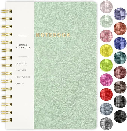 Spiral Notebook-5.75" x 8.125" College Ruled Journal by Oneirom
