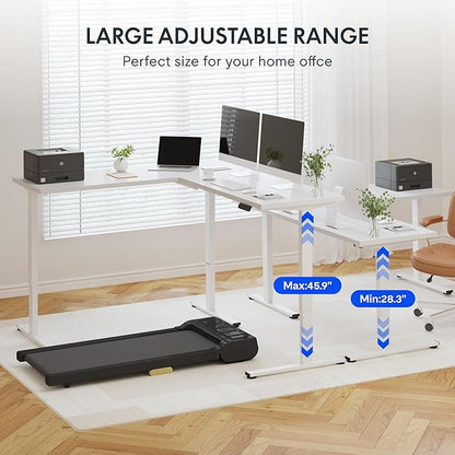 FLEXISPOT L Shaped Standing Desk, 71 x 63 Inch Electric Height Adjustable - Image 9