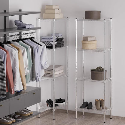 Regal Altair 14" Deep x 24" Wide x 74" Height Wire Shelving Kit | 4-Tier | NSF - Image 2