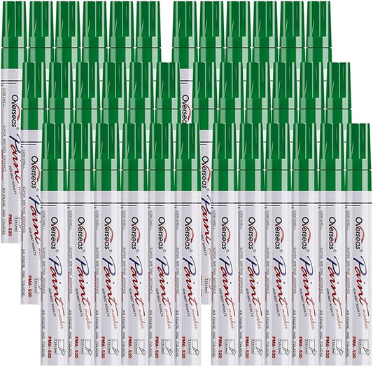 Overseas Green Paint Marker Pens by Overseas