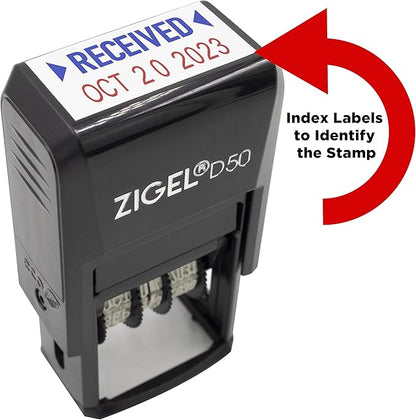 ZIGEL D50 Date Stamp with FAXED - Image 5