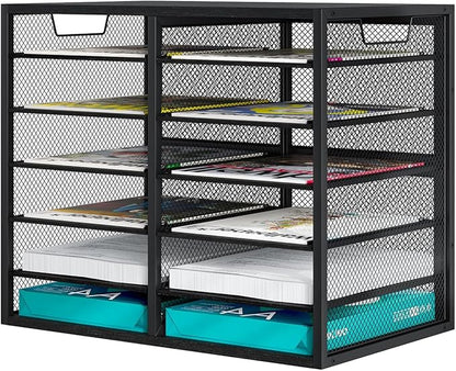 PAG Mass Mail Holder, Adjustable Countertop Literature Organizer, Student by PAG-Mass
