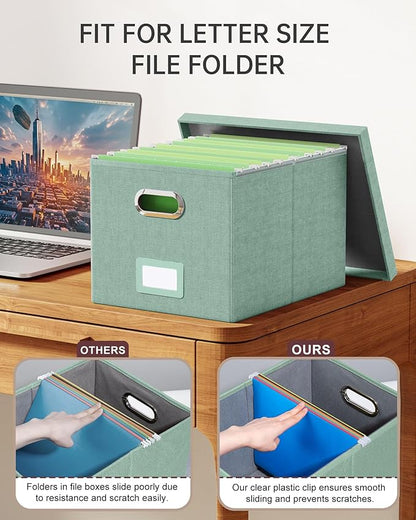 Oterri File Organizer, File Box, File Cabinet - Image 4