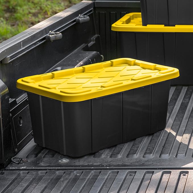 Sterilite 12-Pack Industrial Tote, Plastic Storage Container Bins - Image 5