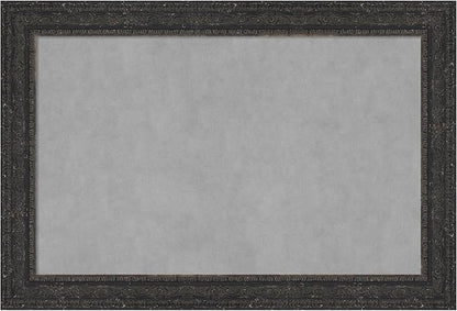 Amanti Art Black Framed Magnetic Board 25x37 Large Vision Board by AmantiArt