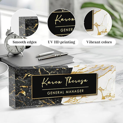 Custom Office Name Plate, Personalized Gifts - Image 3
