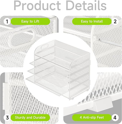 Cawukege 5 Tier Paper Organizer - Image 4