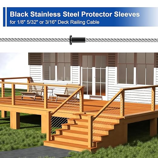 BLIKA 200 Pack Black Stainless Steel Protector Sleeves - Image 8