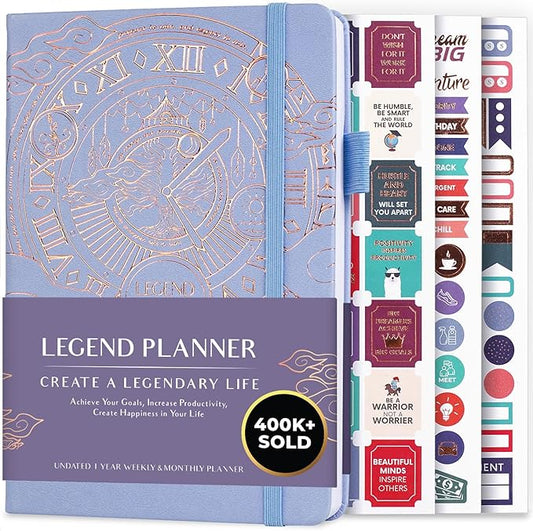 Legend Planner – Weekly & Monthly Life Planner to Hit Your Goals & Live by LegendPlanner