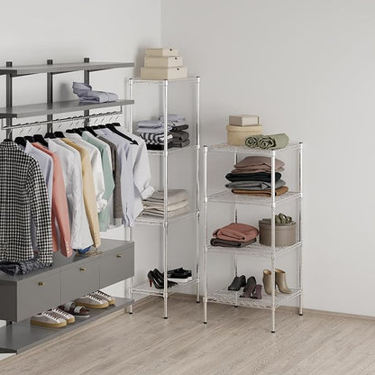 Regal Altair 24" Deep x 24" Wide x 54" Height Wire Shelving Kit | 4-Tier | NSF - Image 7