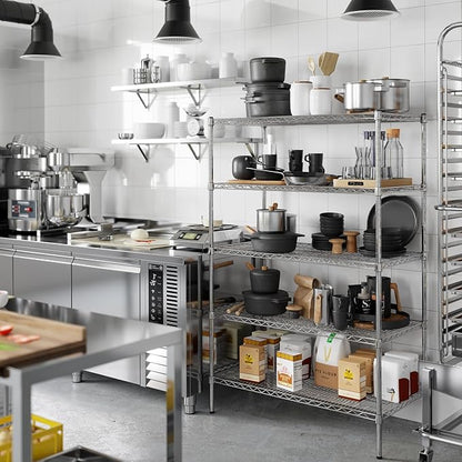 Regal Altair Wire Shelving Kit | NSF Commercial Storage Rack Unit - Image 6