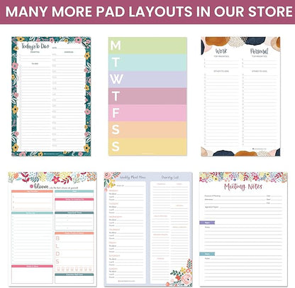 bloom daily planners Timed Work & Personal To Do List Planning Pad - Image 8
