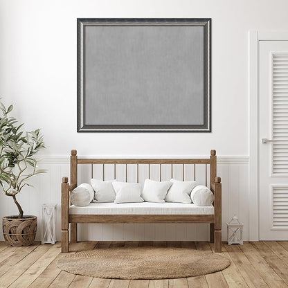 Amanti Art Silver Framed Magnetic Board 46x54 Oversize Vision Board - Image 4