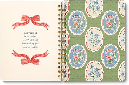 Compendium Spiral Notebook — Joy Is Handmade. — A Designer Spiral Notebook - Image 4