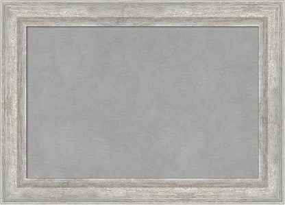 Amanti Art Silver Framed Magnetic Board 15x21 Small Vision Board by AmantiArt