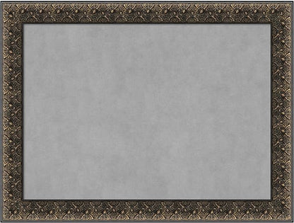 Amanti Art Black Framed Magnetic Board 25x33 Medium Vision Board by AmantiArt