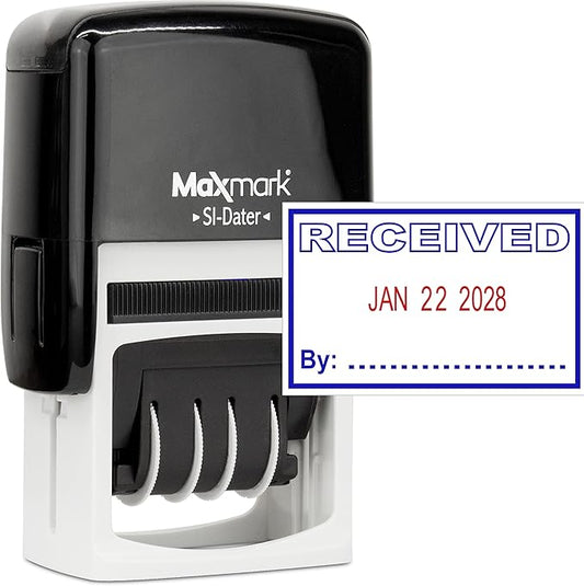 MaxMark Office Self Inking Date Stamp by Maxmark