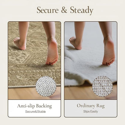 GENIMO Runner Rug 2x5 Non Slip Machine Washable Hallway Runner Rug, Low Pile - Image 7