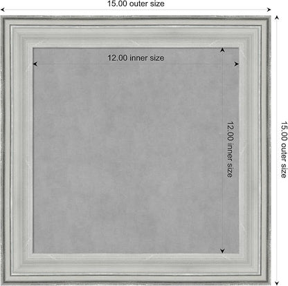 Amanti Art Silver Framed Magnetic Board 15x15 X-Small Vision Board - Image 4