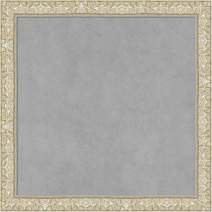 Amanti Art Silver Framed Magnetic Board 18x18 Small Vision Board by AmantiArt
