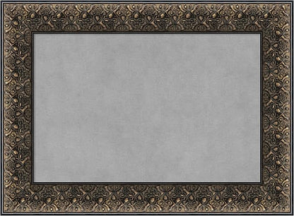 Amanti Art Black Framed Magnetic Board 17x23 Small Vision Board by AmantiArt
