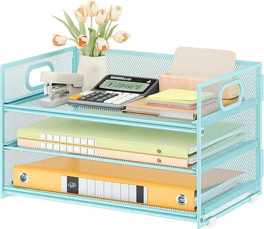 Subekyu 3 Tier Paper Desk Organizer by SUBEKYU